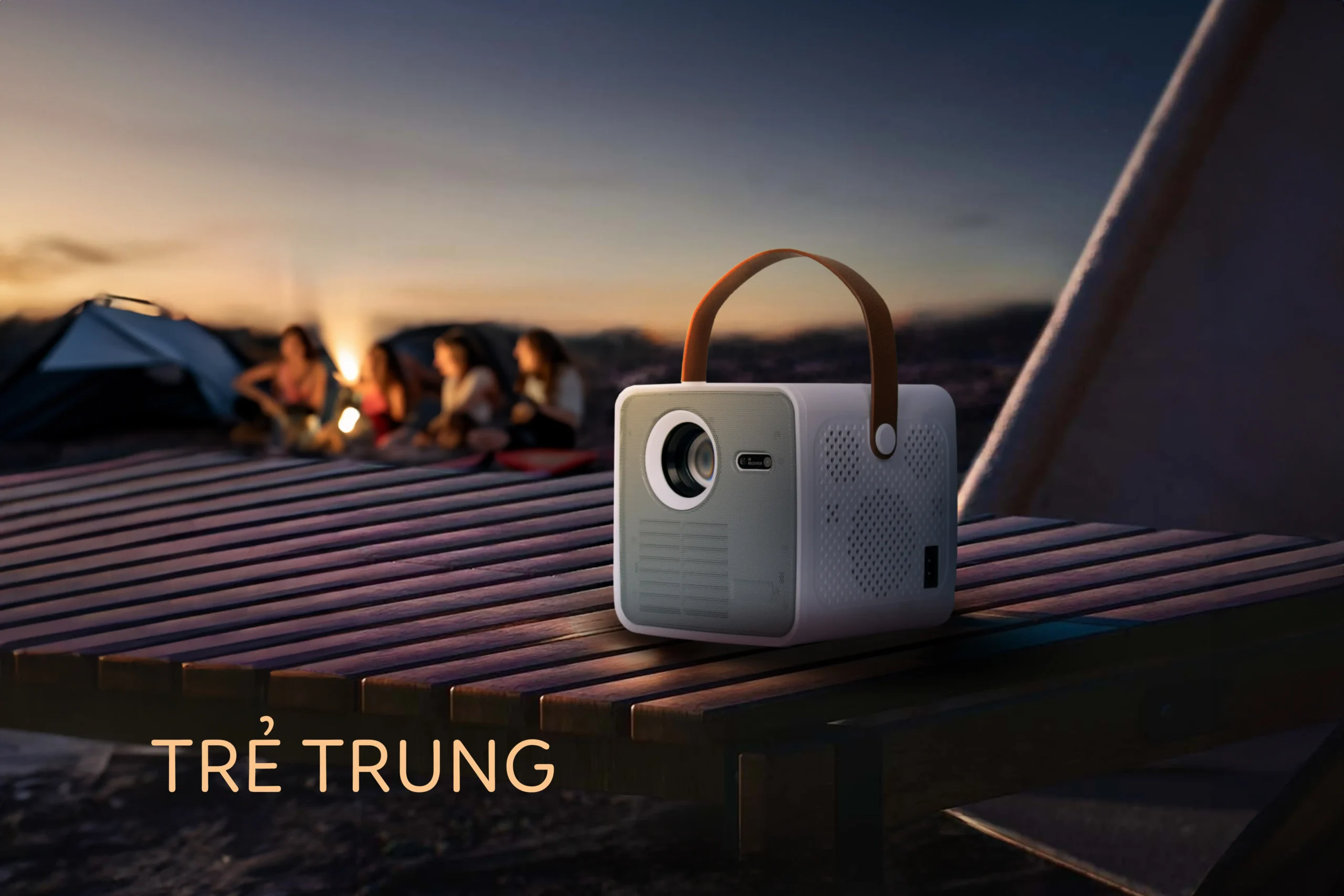 Máy Chiếu Mini Với Thiết Kế Trẻ Trung và Hiện Đại