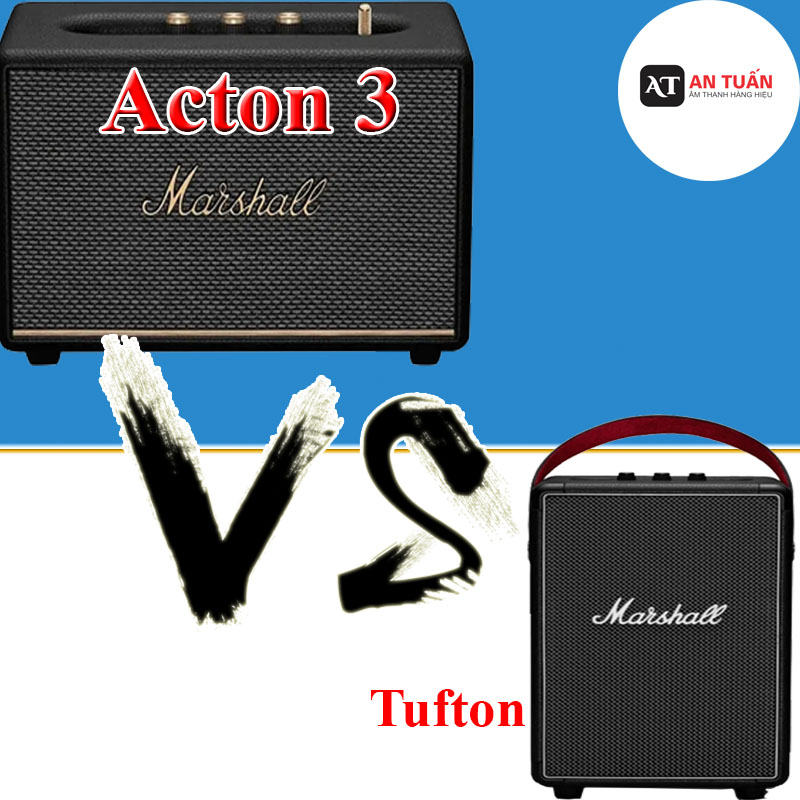 So sánh loa Marsall Acton 3 vs Tufton