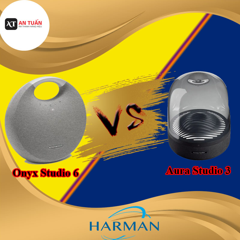 Đánh giá và so sánh loa Aura Studio 3 với Onyx Studio 5