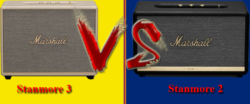 So sánh loa Marshall Stanmore 2 và Stanmore 3