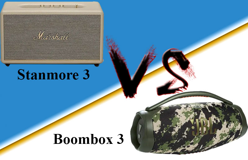 So sánh Marshall Stanmore 3 và JBL Boombox 3