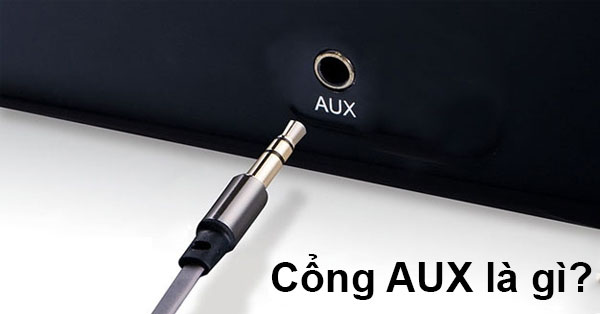 Cổng AUX trên loa Bluetooth là gì?