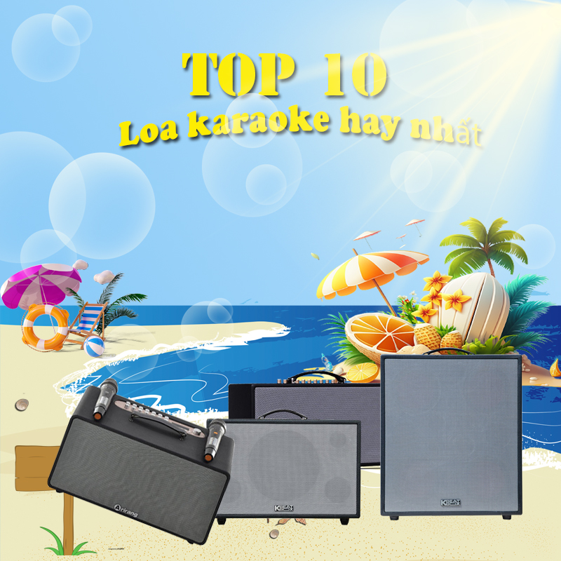 Top 10 mẫu loa karaoke đáng mua nhất để mang đi du lịch